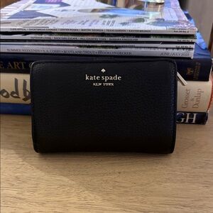 Kate Spade Black Leather Wallet